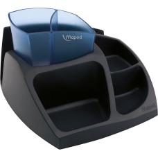 Підставка для офісного приладдя «ESSENTIALS GREEN Compact» чорна з синім, Maped