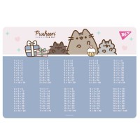 Підкладка для столу «Pusheen» 29х48 см з таблицею множення, ТМ Yes