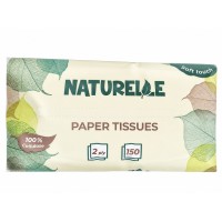 Серветки косметичні двошарові 150 шт, ТМ NATURELLE