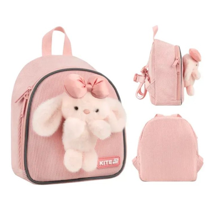 Рюкзак «Pink Bunny» 22х9х20 см 538, Kite Kids