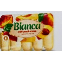 Мило «Персик» тверде 5х70 г, ТМ Bianca