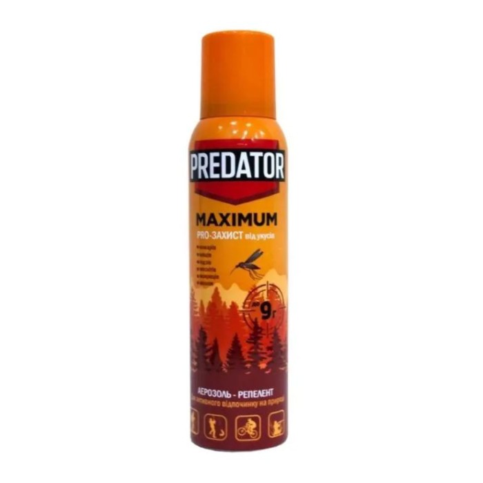 Аєрозоль-репелент «Predator Max» 150 мл