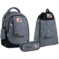 Набір рюкзак + пенал + сумка для взуття Kite 700 Shine