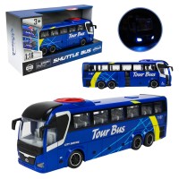 Автобус інерційний арт. WY1107A (24 шт.) батар. світло, звук, р-р іграшки 27.5*6*7.5 см в короб. 32*11.5*18.5 см