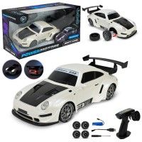 Машина «POWERMOTORS» р/к 1:20 на акумуляторі з підсвіткою, розганяється до 10 км/год, у коробці