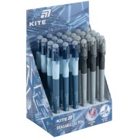 Ручка «Smart 4» гелева пиши-стирай синя, TM Kite