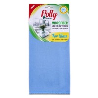 Серветка з мікрофібри для скла 30х40 см, ТМ Polly