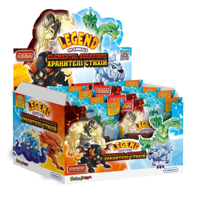 Стретч-іграшка «LEGEND OF ANIMALS. Хранителі стихій», в асортименті, у пакеті