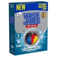 Порошок для прання «Intense. Океанський бриз» 0,4 кг, Wash&Free