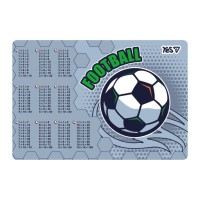 Підкладка для столу «Football» 42х29 см з таблицею множення, ТМ Yes