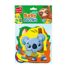Пазли «Малюк Зможе. Тварини. Іграшки», у пакеті, ТМ Vladi Toys