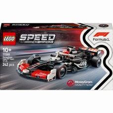 Конструктор «Гоночний автомобіль MoneyGram Haas F1® Team VF-24» на 242 деталі, у коробці 26х5х14 см, ТМ Lego