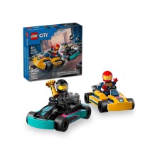 Конструктор «Картинг і гонщики» на 99 детлей, у коробці 16х5х14 см, ТМ Lego