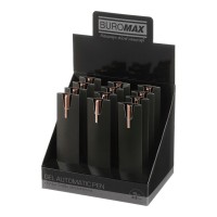 Ручка «PRESTIGE GOLD» гелева автоматична 0,5 мм синя,ТМ Buromax