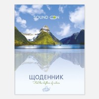 Щоденник А5 на 42 аркуші на скобі з м'якою обкладинкою, в асортименті, ТМ Brisk
