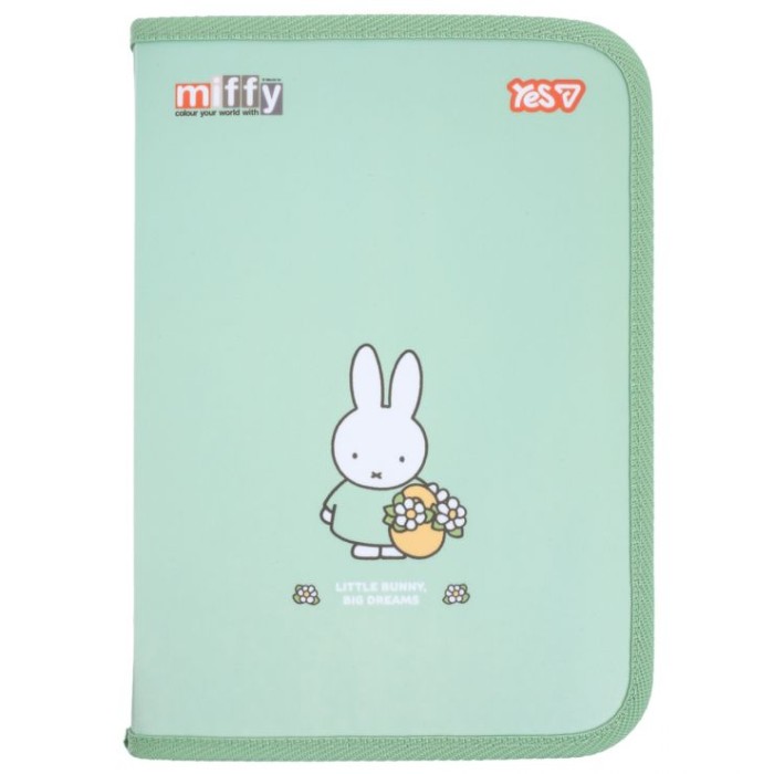 Папка для зошитів «Miffy» В5 пластикова на блискавці, ТМ Yes