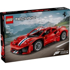 Конструктор «Автомобіль Ferrari 488 PISTA» на 882 деталі, у коробці 38х7х26 см, ТМ Lego