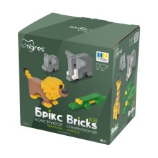Конструктор «Бріск. Тваринки» на 600 детаей, ТМ Тигрес