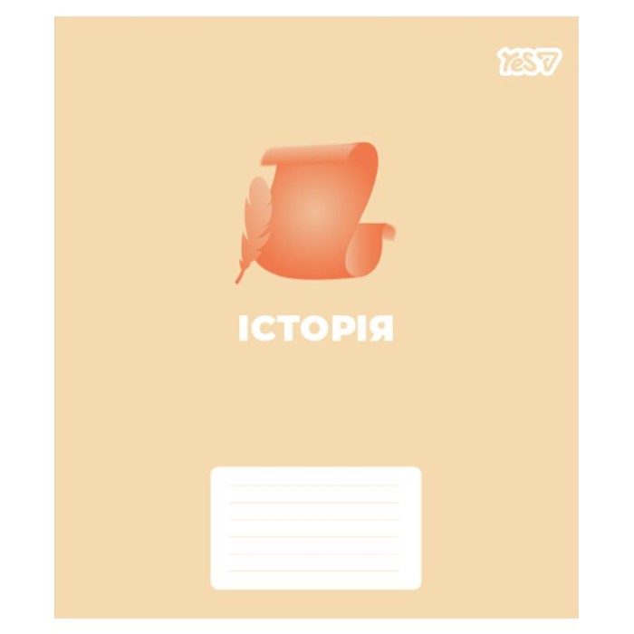 Зошит предметний на 48 аркушів у клітинку «Concept notes. Історія», ТМ Yes