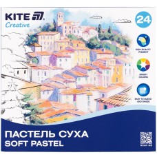 Пастель «Creative» на 24 кольори суха, ТМ Kite