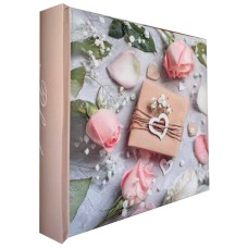 Фотоальбом «Rose Spring» на 200 фото 10х15 см з обкладинкою з ламінованого картону, 22х22 см