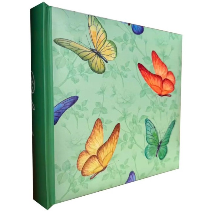 Фотоальбом «SPRING BUTTERFLY» на 200 фото 10х15 см з обкладинкою з ламінованого картону, 22х22 см