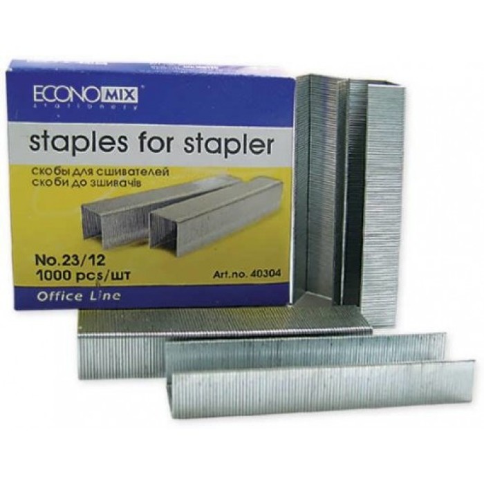 Скоби № 23/12, 1000 шт.