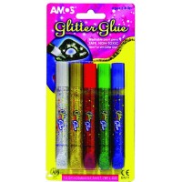 Фарба - клей, 5 шт. по 10,5 мл, Amos Clas