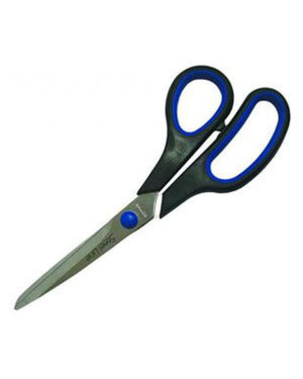 Ножницы офисные 20 см, ручки с резиновыми вставками, ТМ Economix.