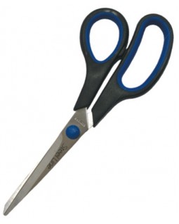 Ножиці офісні 22 см, ручки з гумовими вставками, ТМ Economix