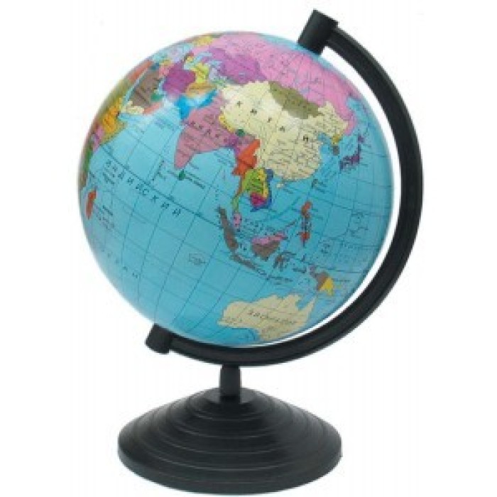 Глобус політичний, 16 см