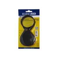 Лупа d 60 мм 3-кратне збільшення пластикова, у футлярі, TM Economix