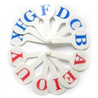 Віяло «Англійські літери»