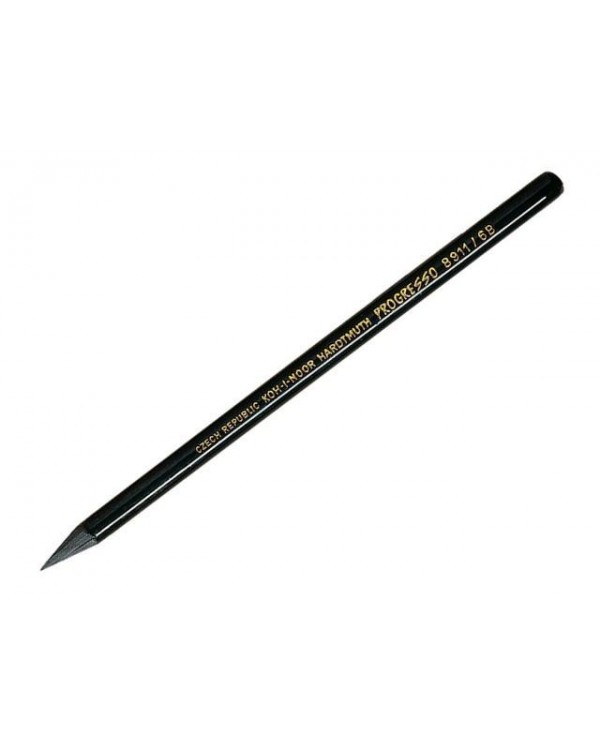 Олівець графітний «Progresso», без гумки, бездеревний, 2В, ТМ Koh-i-Noor