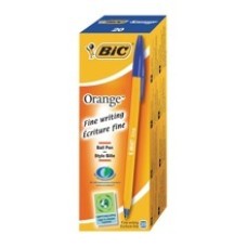 Ручка «Orange» кулькова синя 0,35 мм, BIC