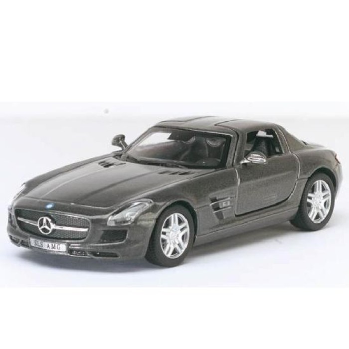 Машина «Mercedes-Benz SLS» металева інерційна з дверима що відкриваються, в асортименті, у коробці 16х7,5х8 см
