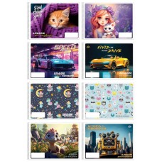 Альбом А4 20 аркушів 100 г/м2 на спіралі, ТМ Brisk