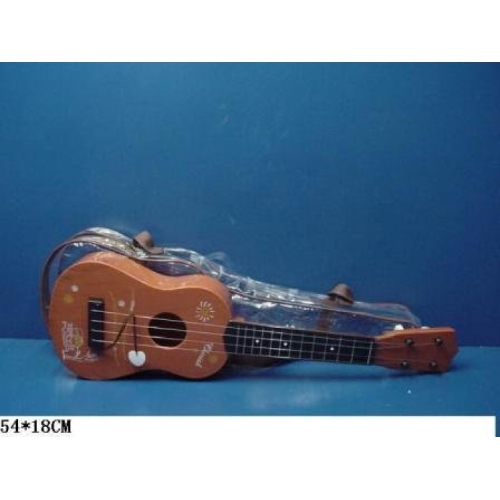 Гітара з ремінцем, у чохлі 54х18 см