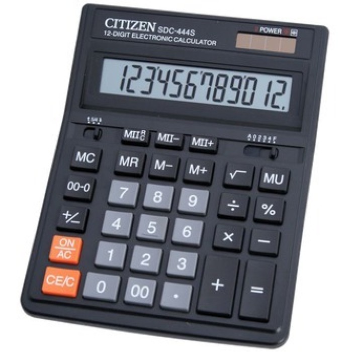 Калькулятор «CITIZEN» 15,5х20 см, SDC-444S