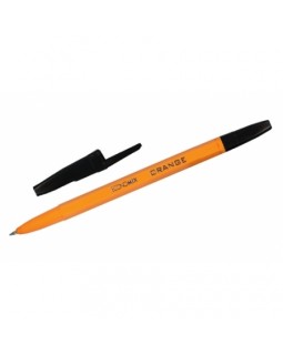 Ручка «Orange», кулькова, чорна, 50 шт. в упаковці, ТМ Economix