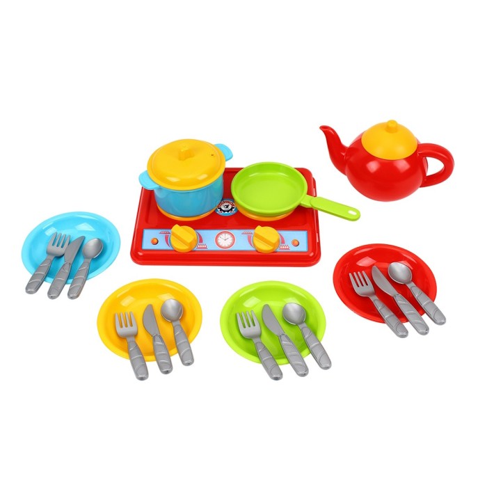 Набір «Кухня Галинка 7» на 22 предмети, у сітці 22х1610 см, ТМ Технок