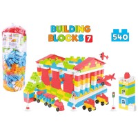 Конструктор на 540 деталей, у пакеті 23х71 см, ТМ Технок