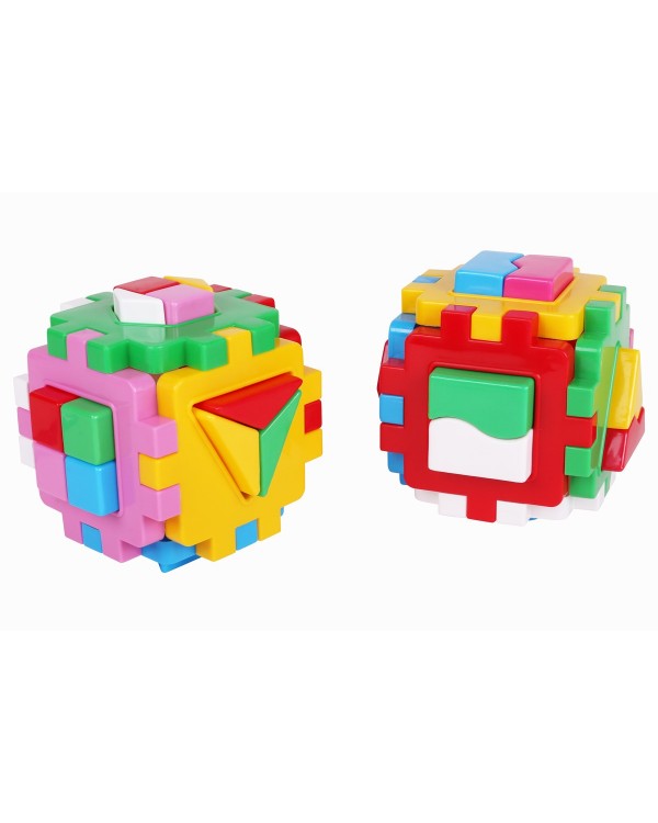 Куб «Розумний малюк Логіка комбі» 46 елементів, ТМ Технок