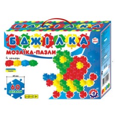 Мозаїка-пазли «Бджілка» з 60 деталей, ТМ Технок