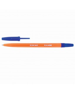 Ручка «Orange», кулькова, синя, 50 шт. в упаковці, ТМ Economix