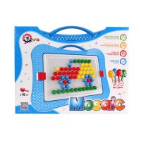 Мозаїка для малюків «6» зі 140 елементів, 4 кольори, в коробці 43х38х30 см, ТМ Технок