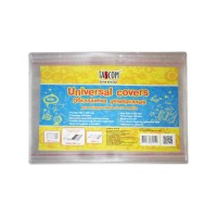 Обкладинка універсальна «Cristal» h 225 для підручників 5 - 11 класу, п/е 360 мкм, ТМ Taskom