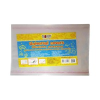 Обкладинка «Cristal» h 265 для підручників, робочих зошитів, посібників, 450 мм, ТМ Taskom