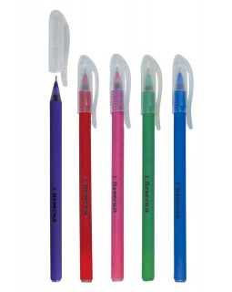 Ручка «Soft touch» масляна, синя, ТМ 1 Вересня.