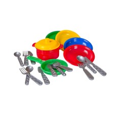 Набір посуду «Маринка 10», у сітці 20х9х9 см,ТМ Технок